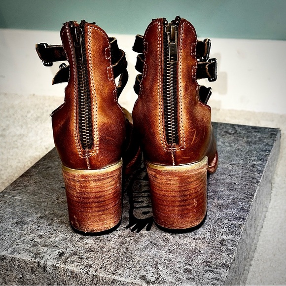 Freebird By Steven “Randi” Women's Leather Heeled Mary Jane in Dusty Rose Size 7 - Picture 4 of 9